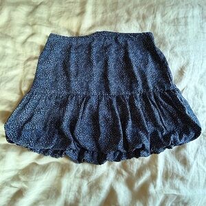 FOREVER21 Speckled Mini Bubble Skirt